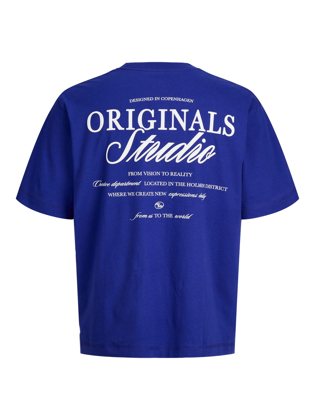 Jack & Jones Kids T-shirt Kobalt – jongens