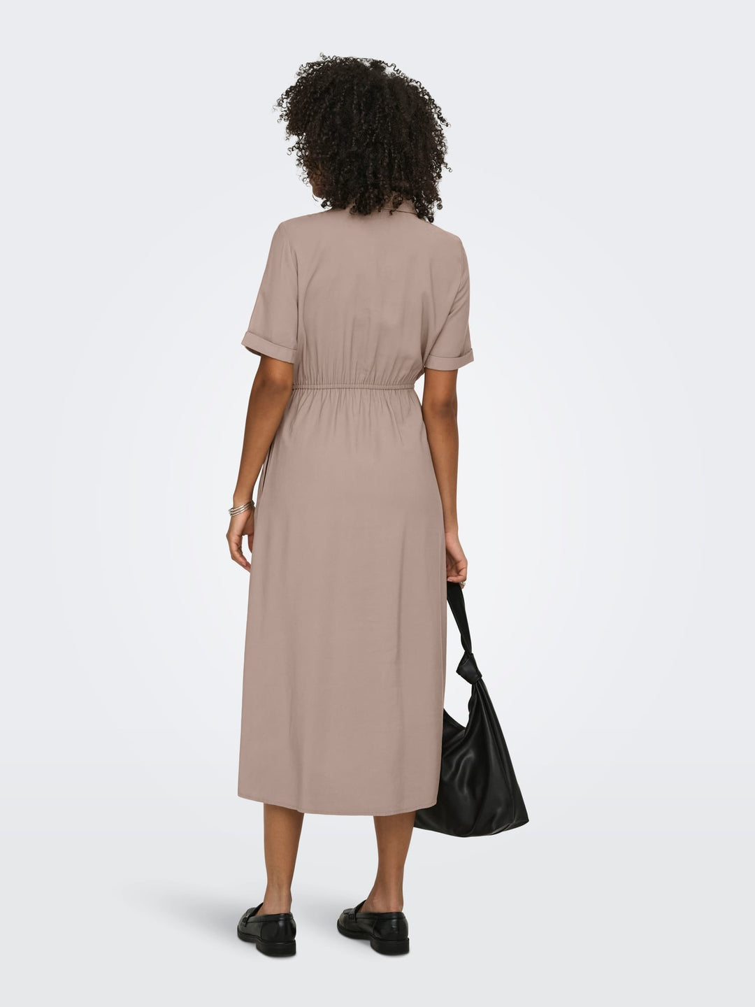 Only 15364144 Aris jurk maxi taupe – dames