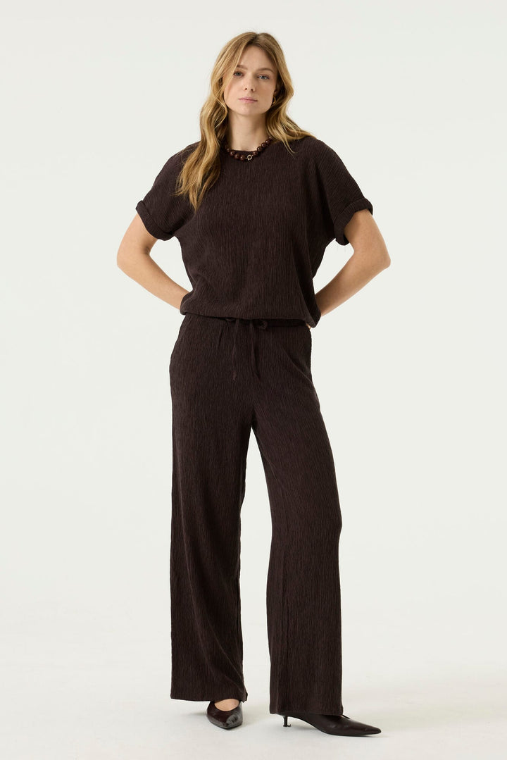 Garcia woman Z0067 lange broek bruin