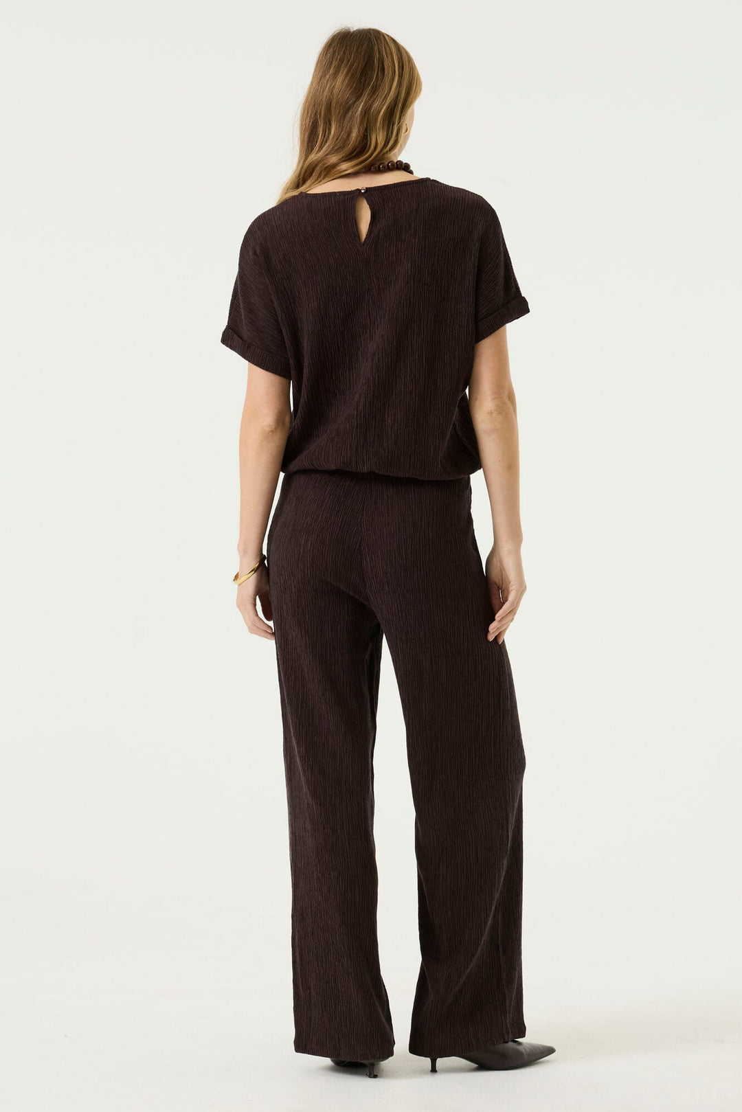 Garcia woman Z0067 lange broek bruin