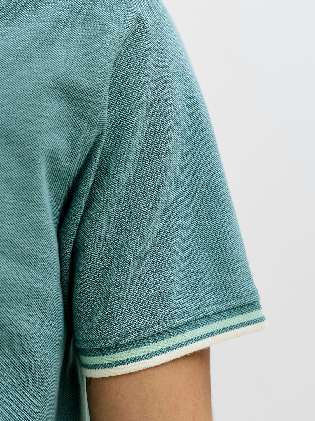 Jack & Jones polo k/m oud groen – heren