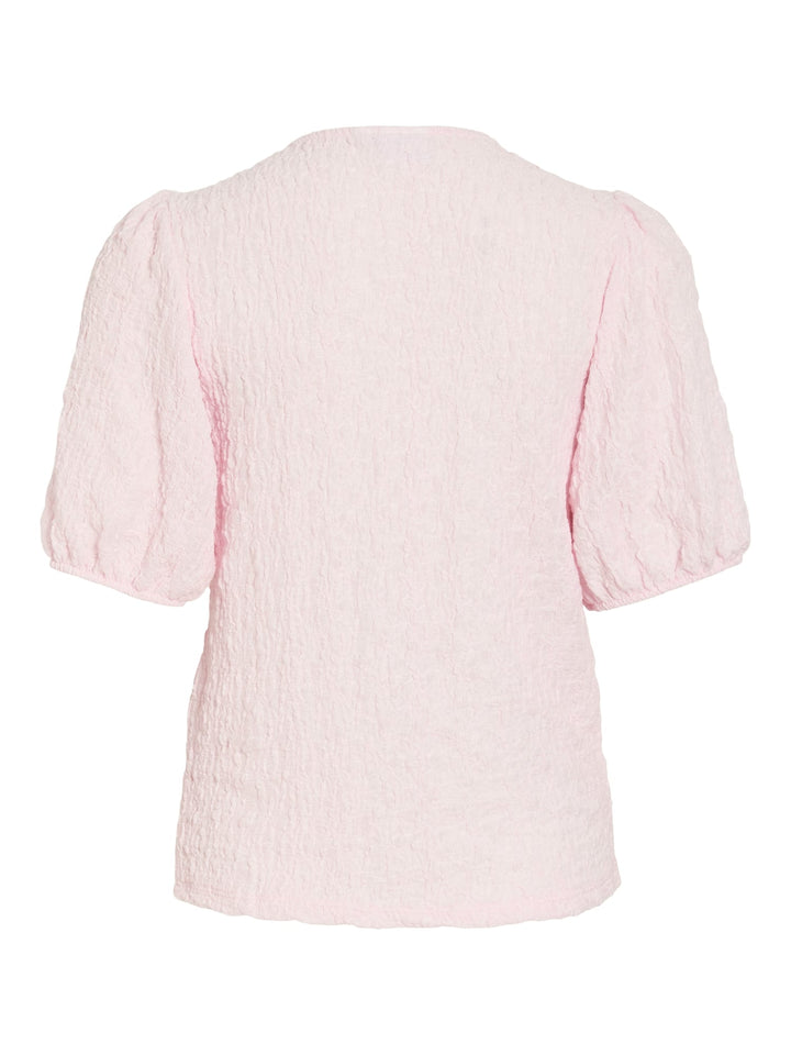 Vila 14111805 Fall t-shirt licht roze – dames