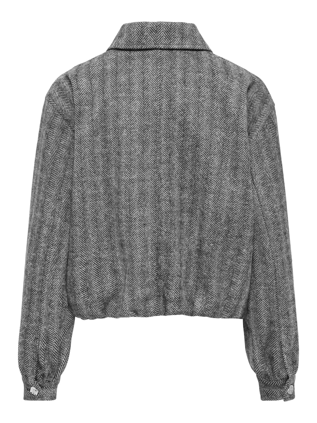 Only 15381677 Caisa damesjack grijs dessin