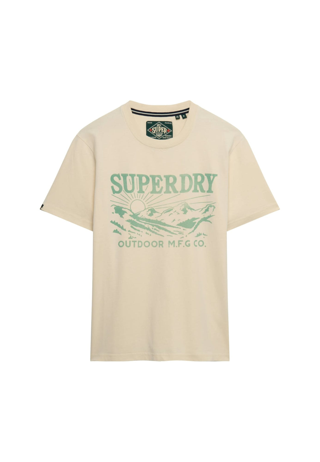 Superdry Retro Outdoor Relaxed T-shirt beige – heren