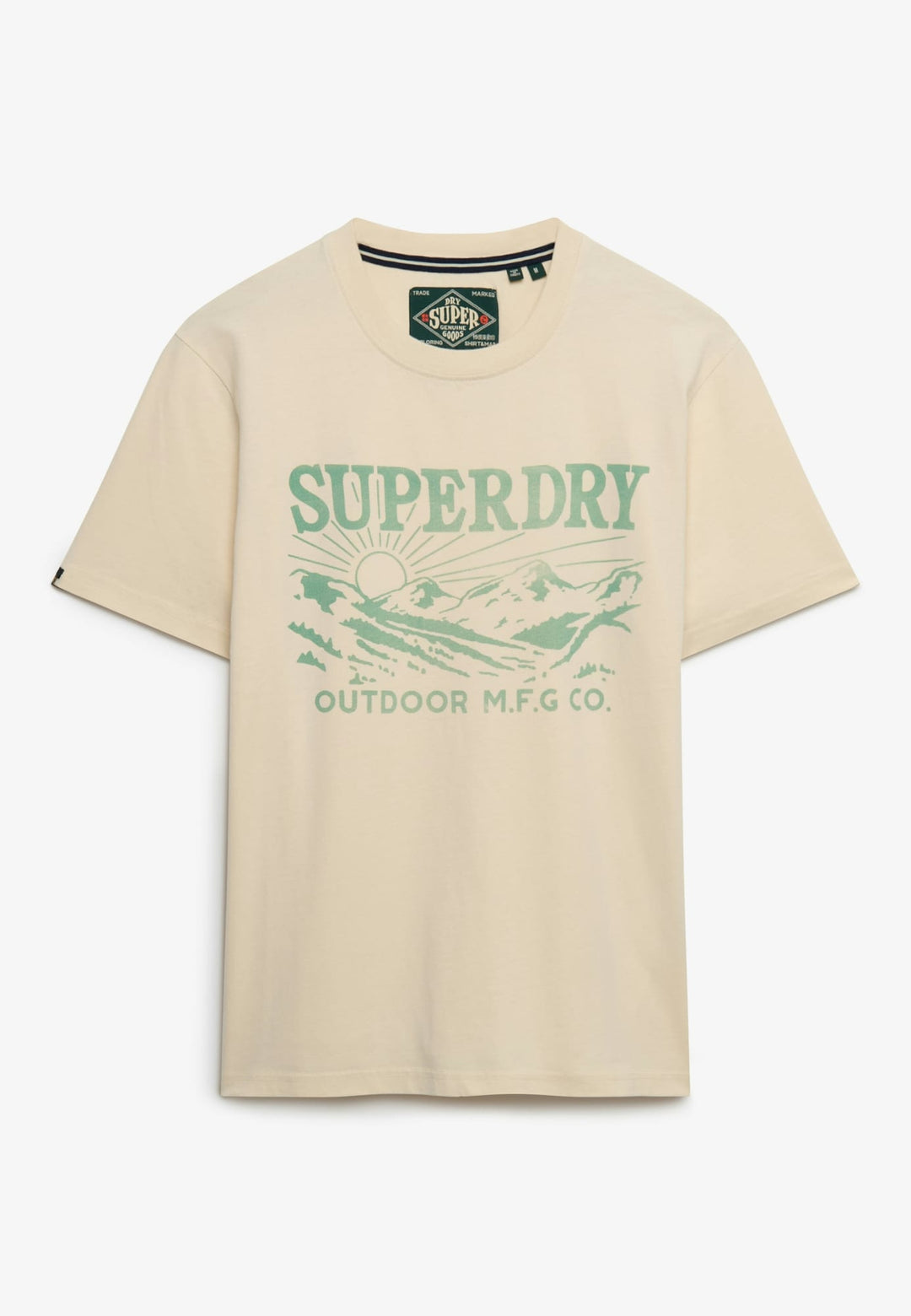 Superdry Retro Outdoor Relaxed T-shirt beige – heren