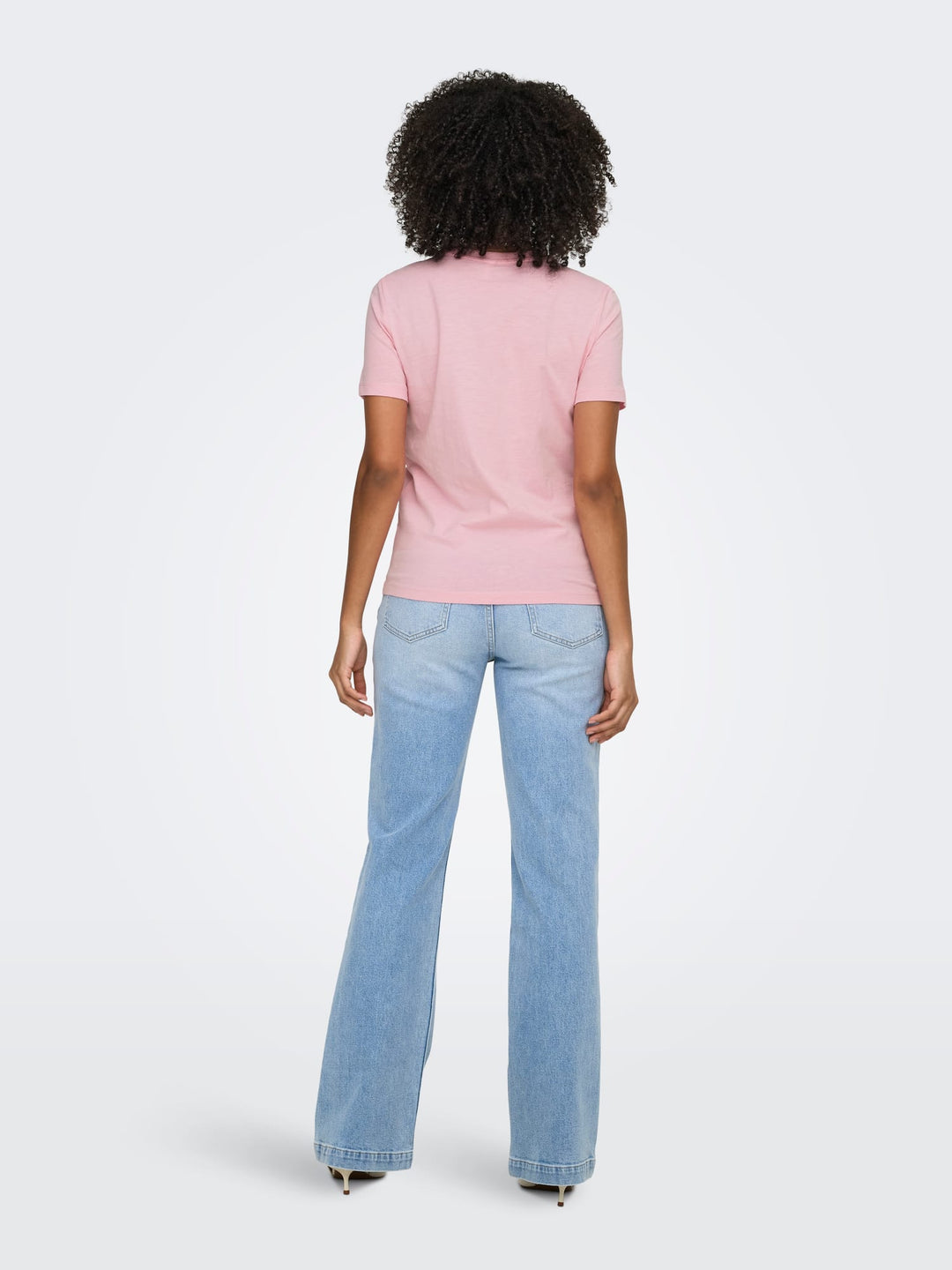 Only Ketty t-shirt roze – dames