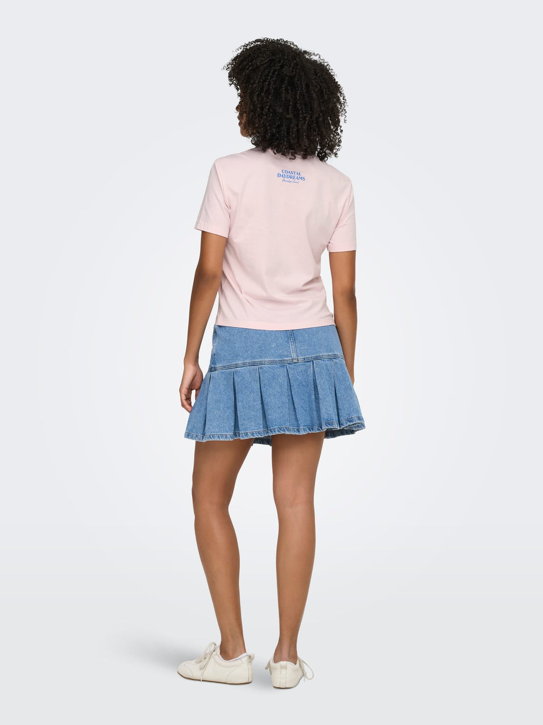 Only Dina t-shirt licht roze – dames
