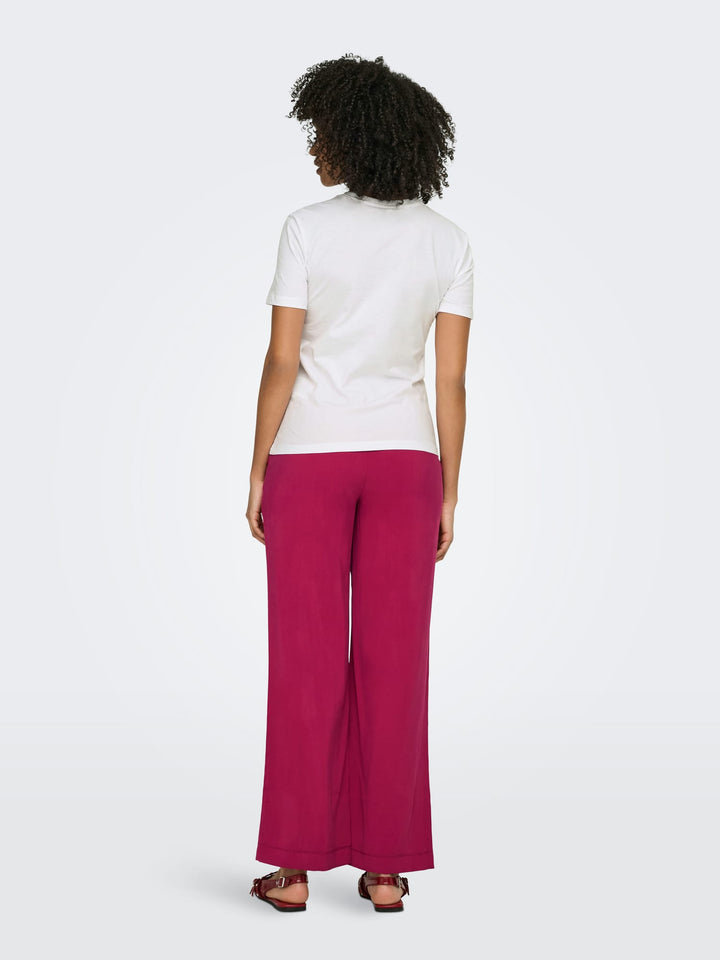 Only 15367568 kita t-shirt off-white – dames