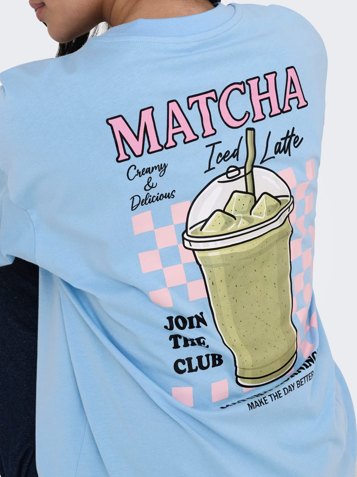 Only Rita t-shirt lichtblauw – dames