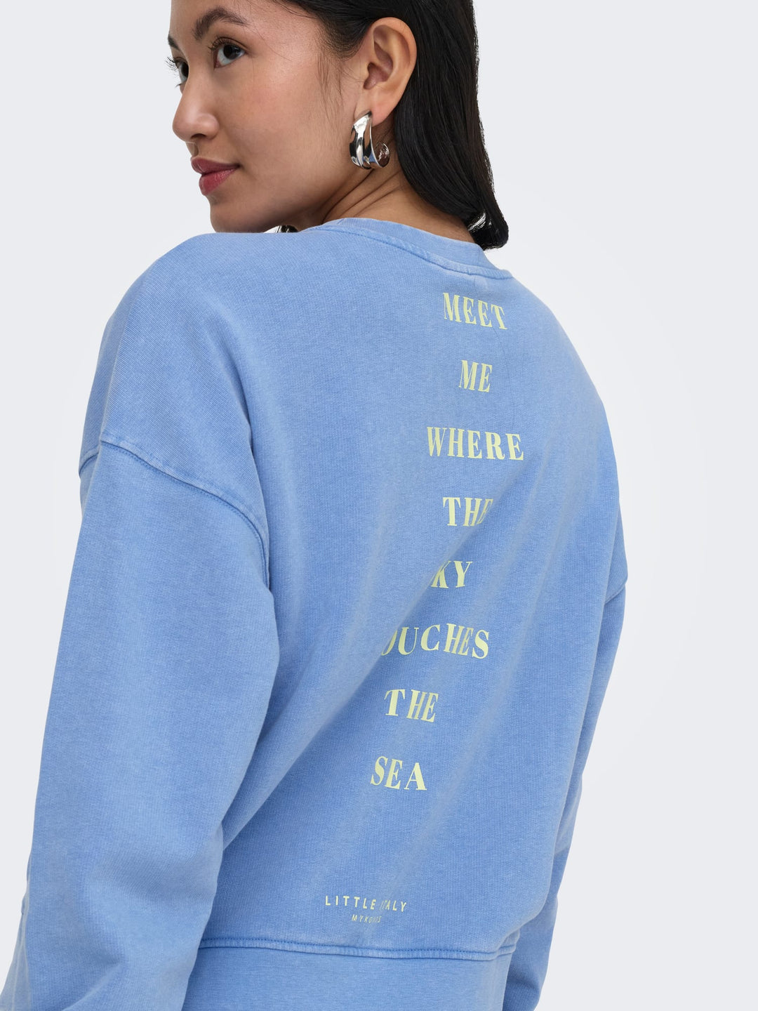 Only ONLTABBA sweater lichtblauw – dames