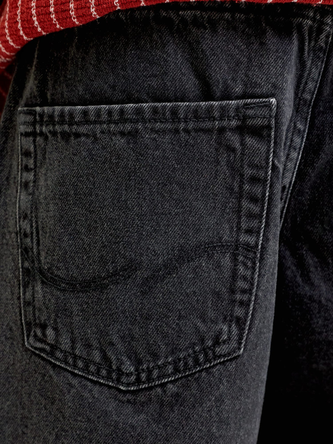 Jack & Jones Kids short denim zwart – jongens - Black Denim