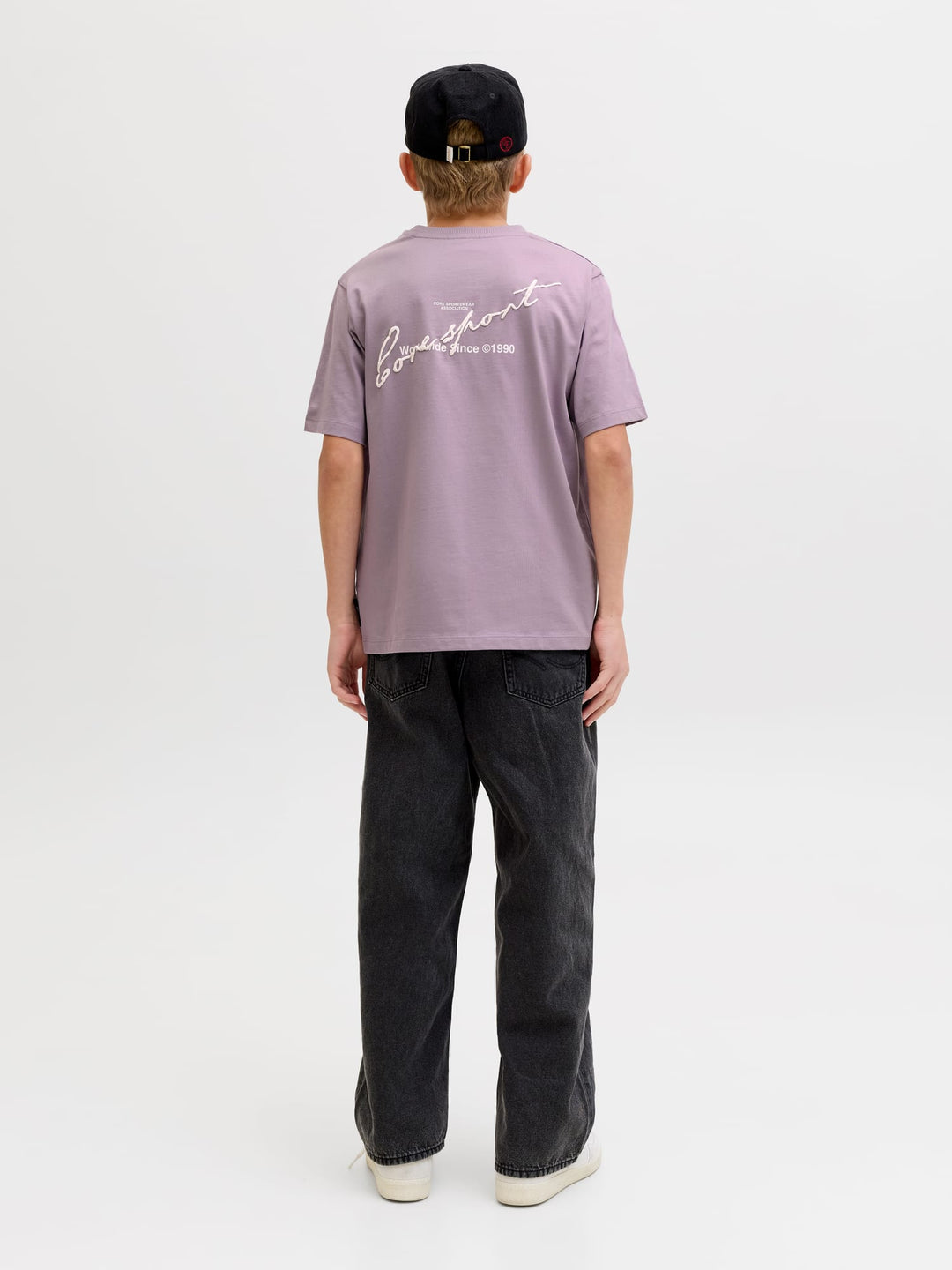 Jack & Jones Kids T-shirt lila - jongens