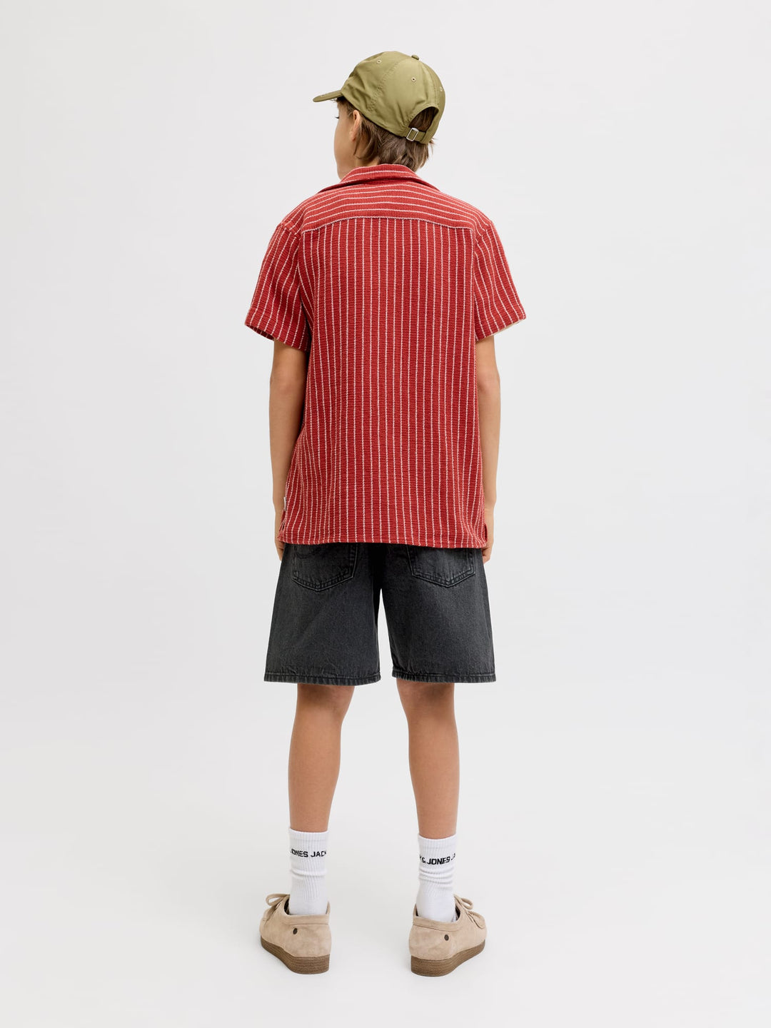 Jack & Jones Kids short denim zwart – jongens - Black Denim