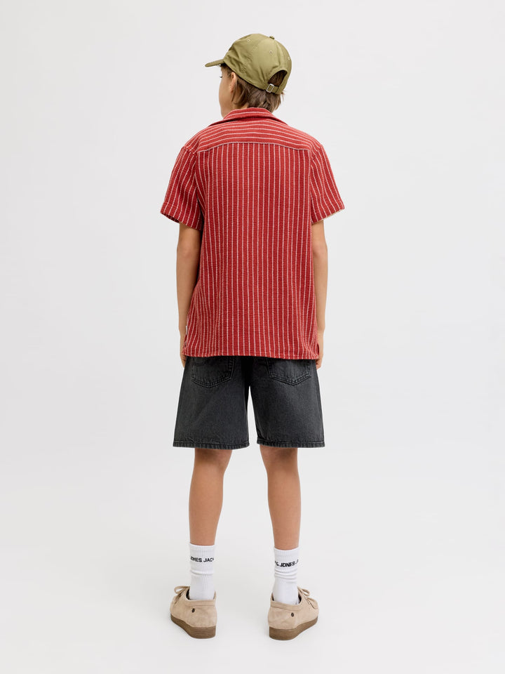 Jack & Jones Kids short denim zwart – jongens - Black Denim
