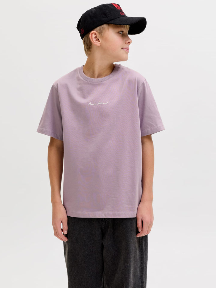 jack & jones kids 12293178 Dust T-shirt lila