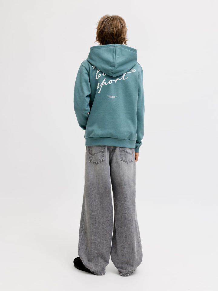 Jack & Jones Kids hoodie oud groen – jongens