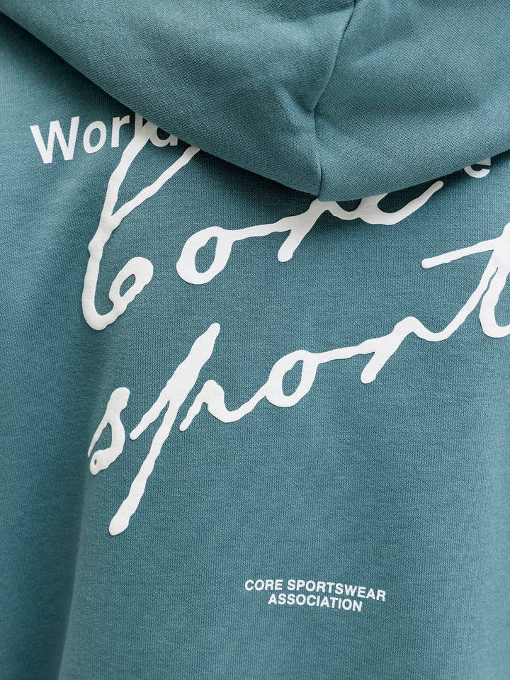 Jack & Jones Kids hoodie oud groen – jongens