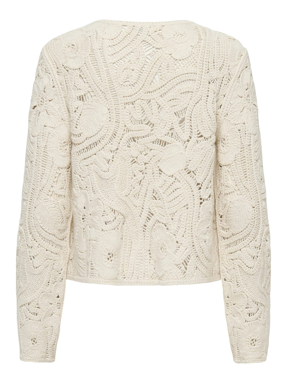 Jacqueline de Yong Zanka vest gebreid dames – ecru