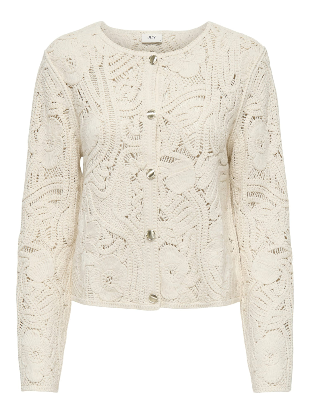 Jacqueline de Yong Zanka vest gebreid dames – ecru