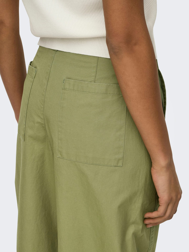 Jacqueline de Yong Selma lange broek dames – army - L32
