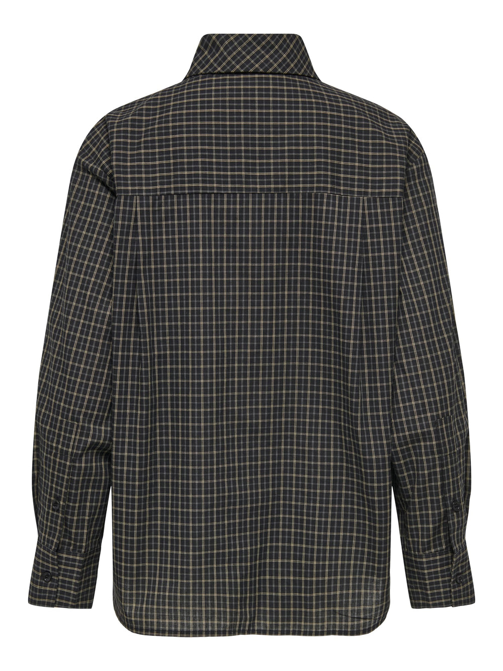 Jacqueline de Yong 15384549 Vilda blouse l/m zwart dessin