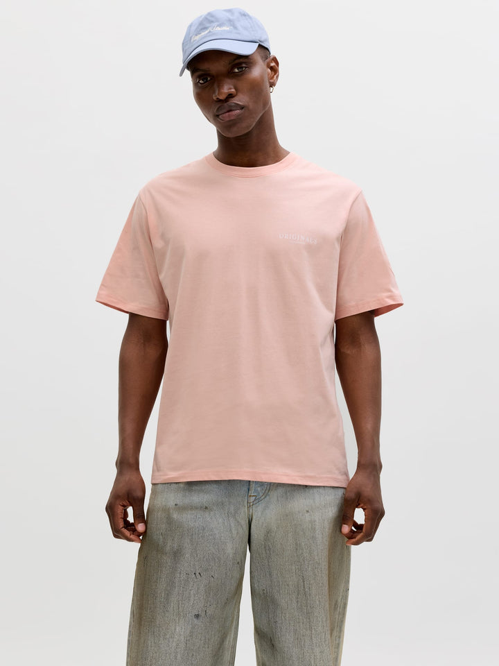 Jack & Jones Montauk T-shirt zalm/peach – heren
