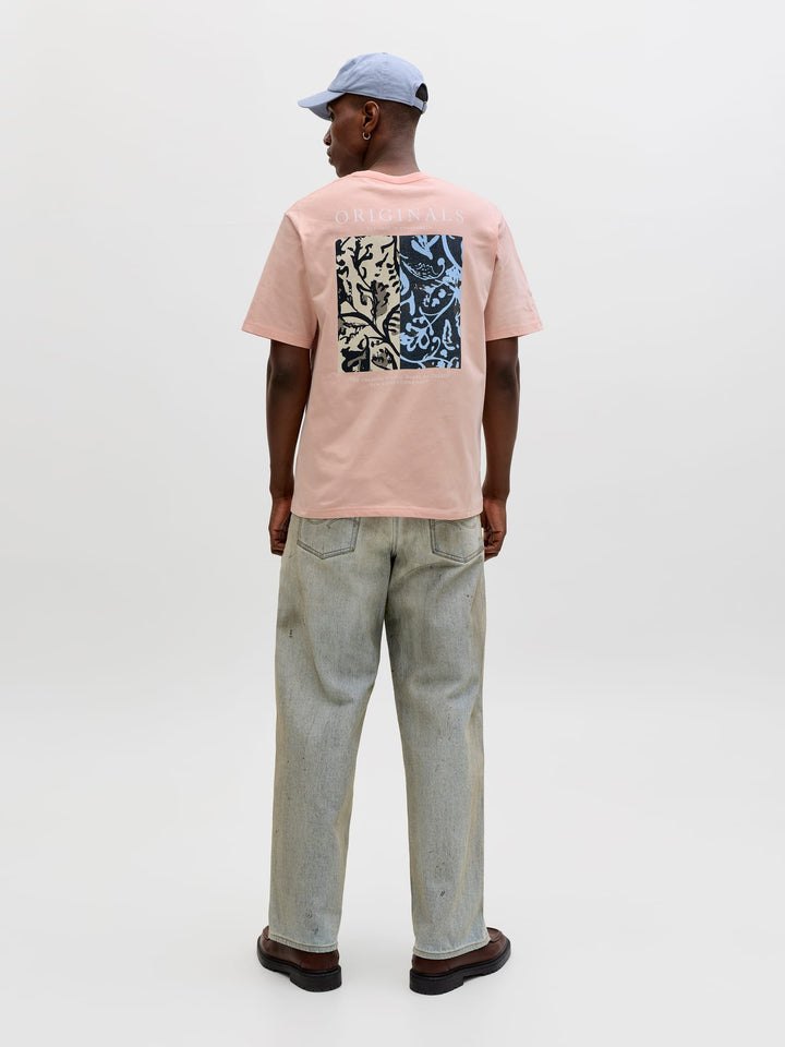Jack & Jones Montauk T-shirt zalm/peach – heren
