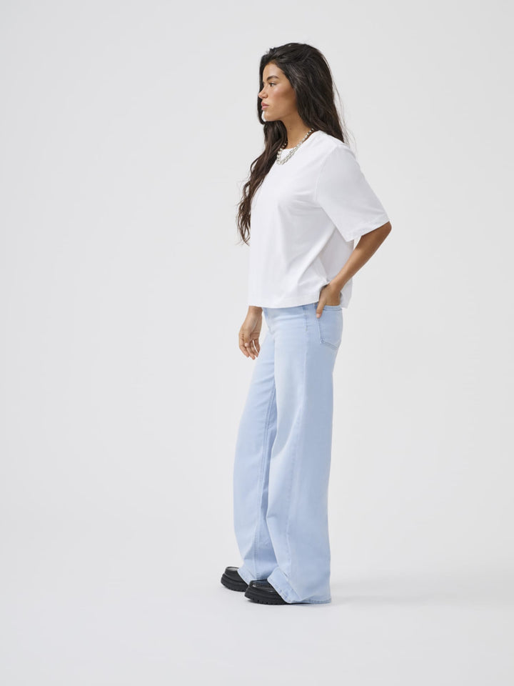 Only Madison jeans loose fit blauw denim – dames - Blue Denim - L32