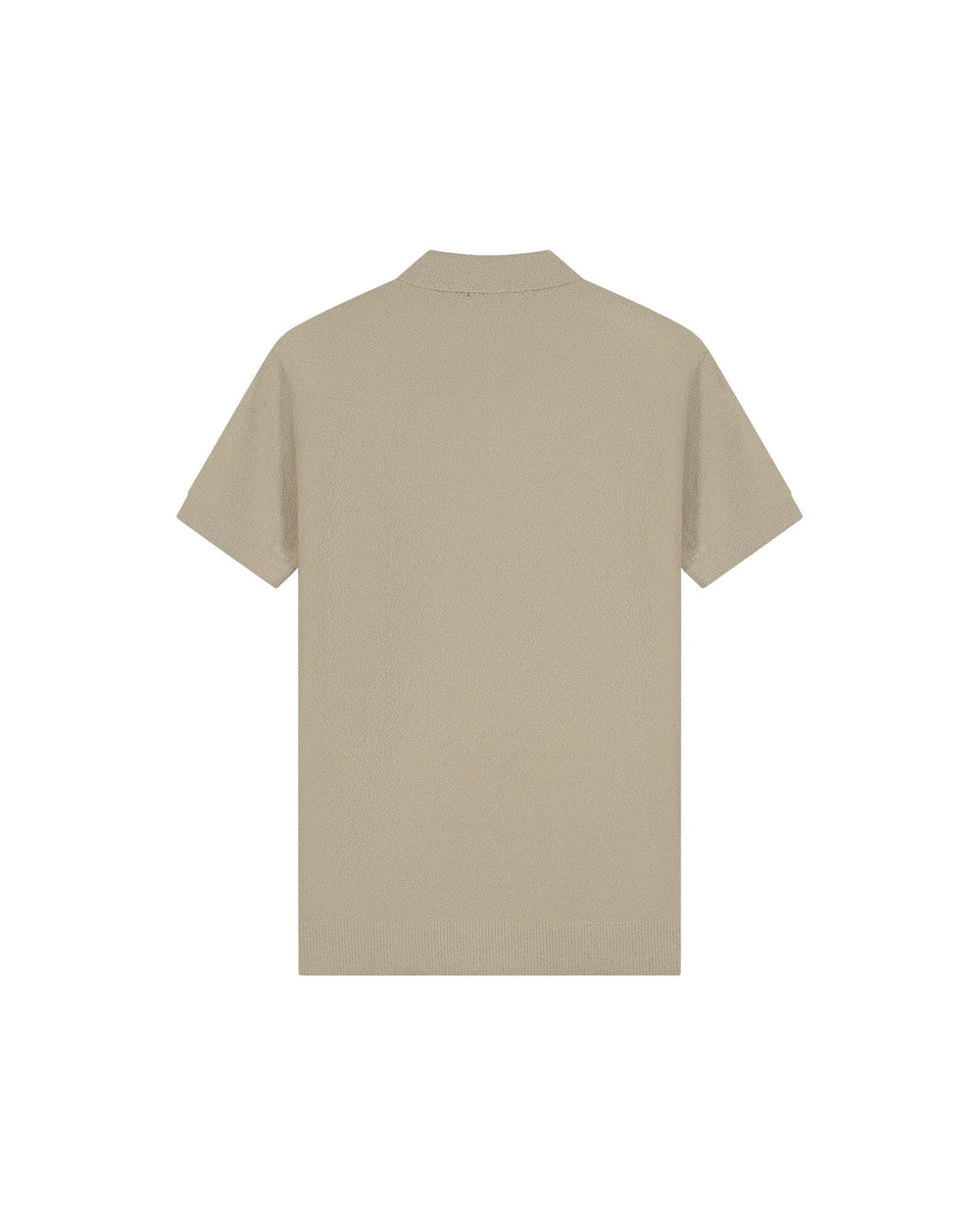 Malelions Men Bouclé Polo zand – heren