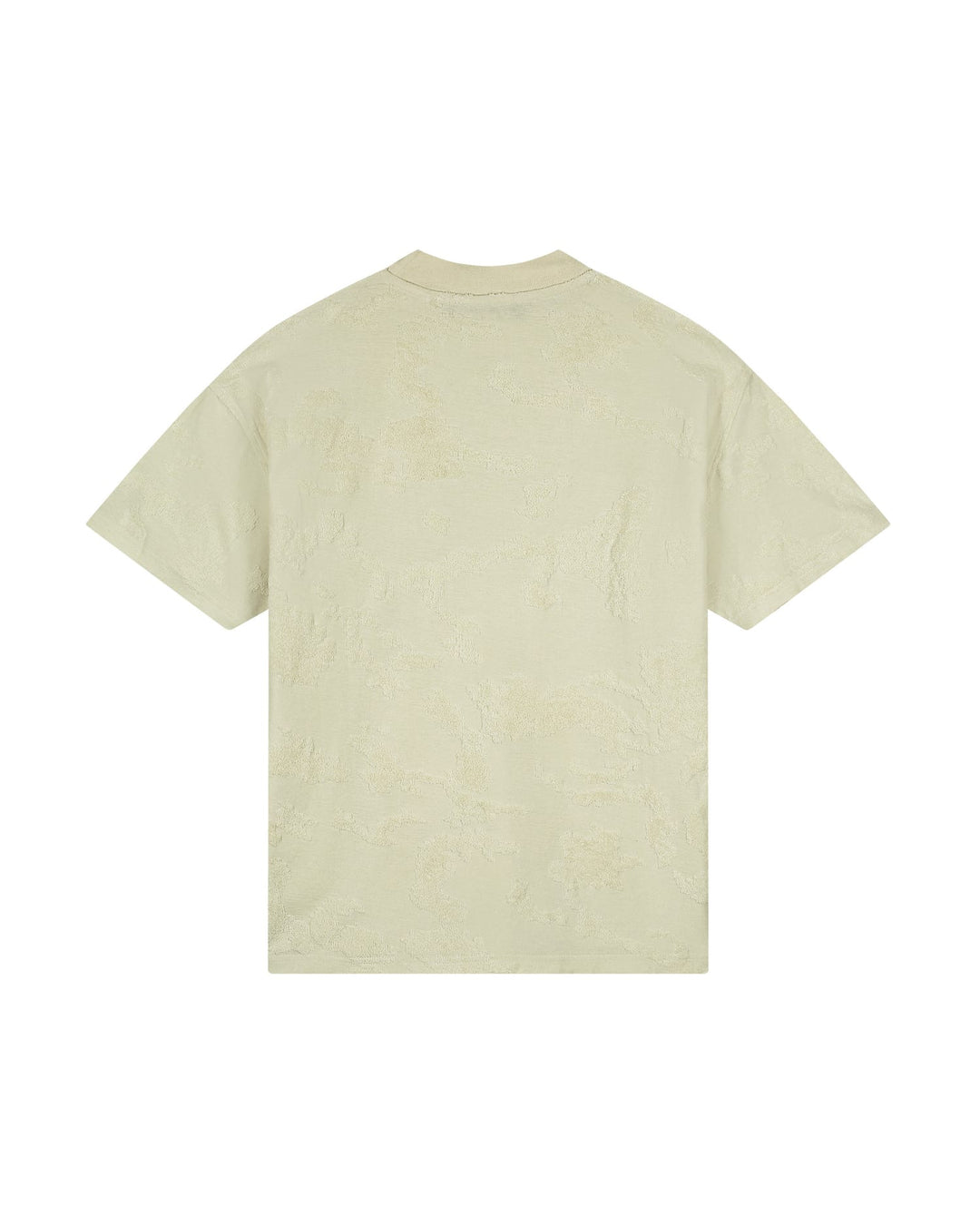 Malelions men Jacquard T-Shirt off-white – heren