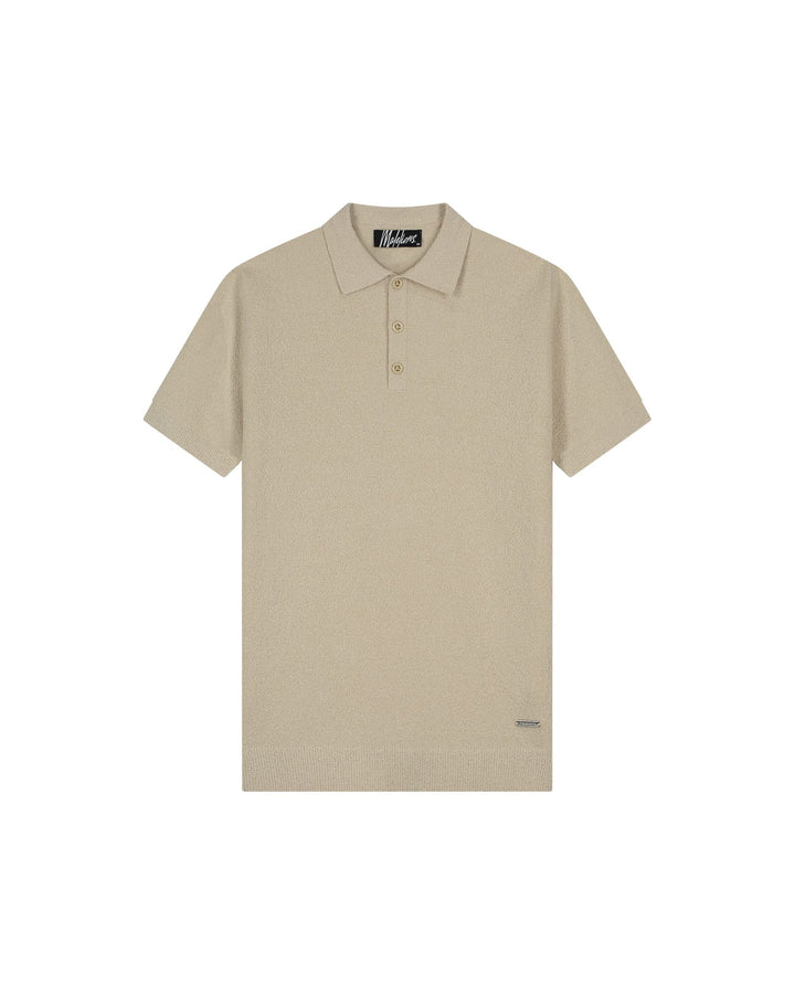 Malelions MMB30026035 polo zand – heren