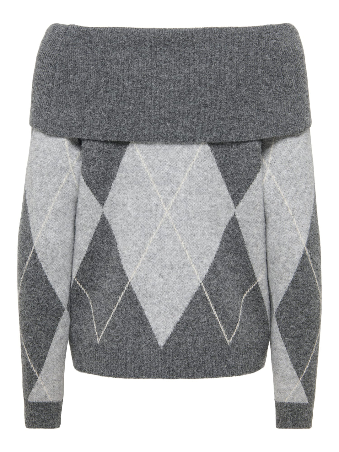 Only Alivia trui grijs dessin – dames