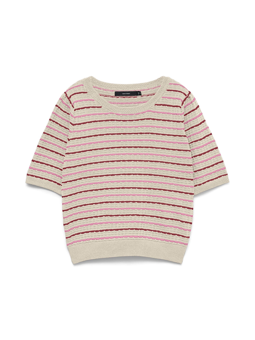 VERO MODA 10346810 Monica trui dames ecru dessin