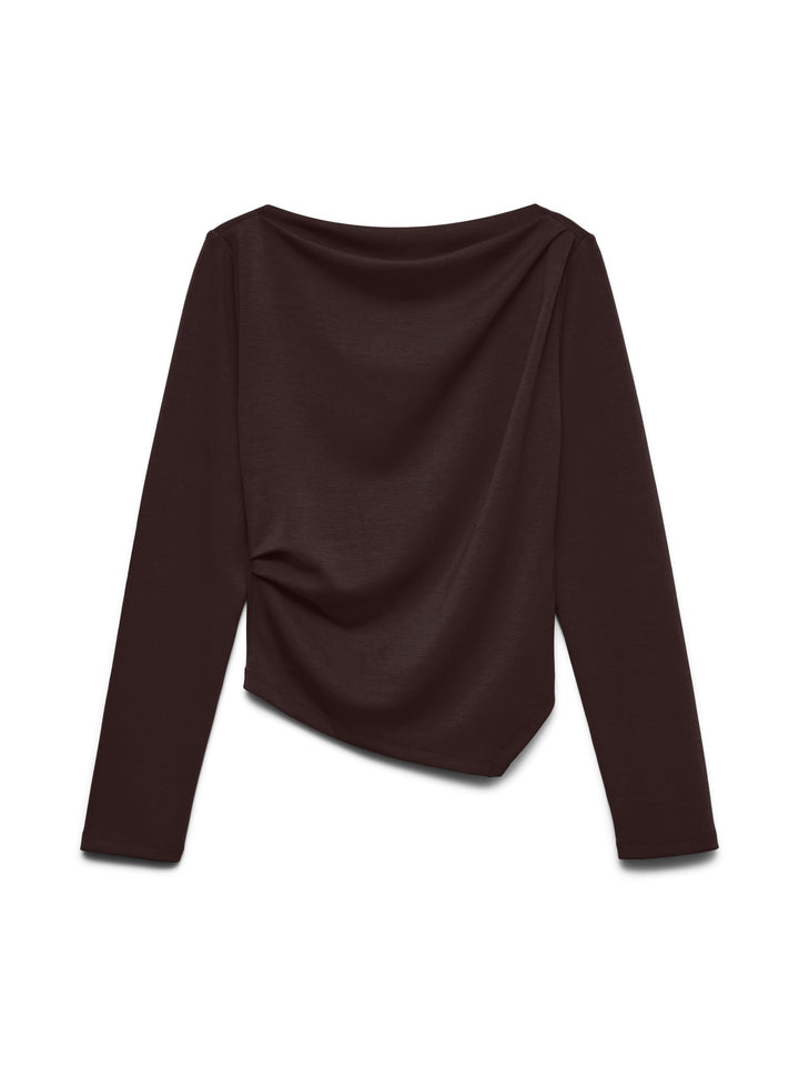 VERO MODA 10348523 Mille top l/m dames bruin