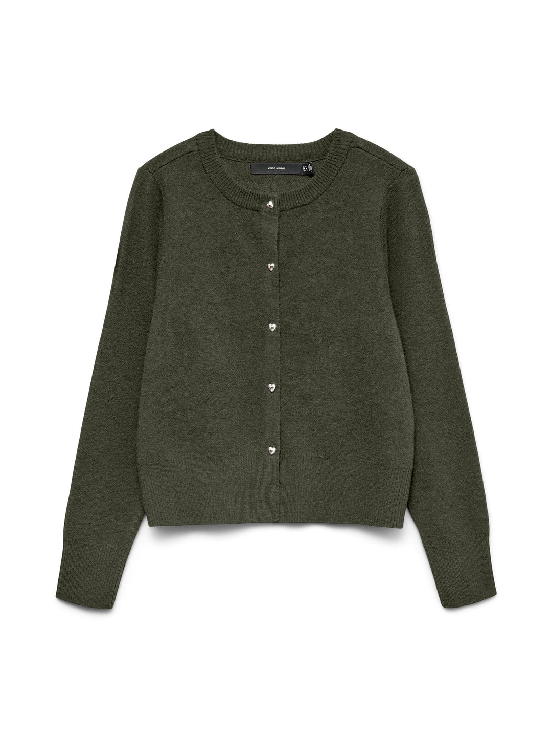 VERO MODA Kacy vest gebreid dames – groen