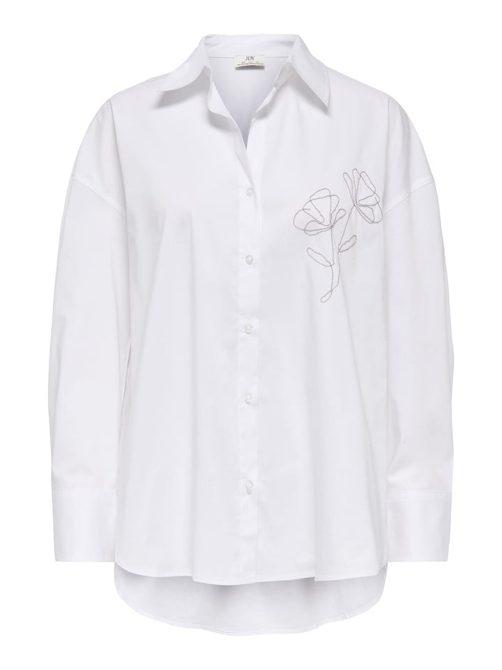 Jacqueline de Yong 15384597 melody blouse off-white