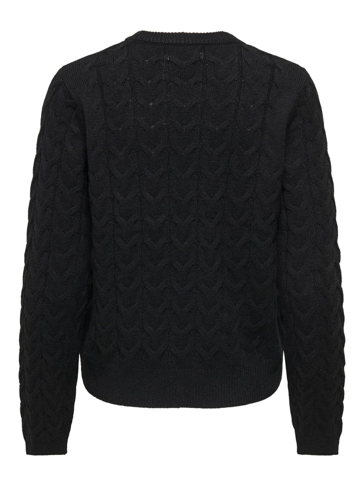 Jacqueline de Yong 15347819 Carmen trui dames zwart