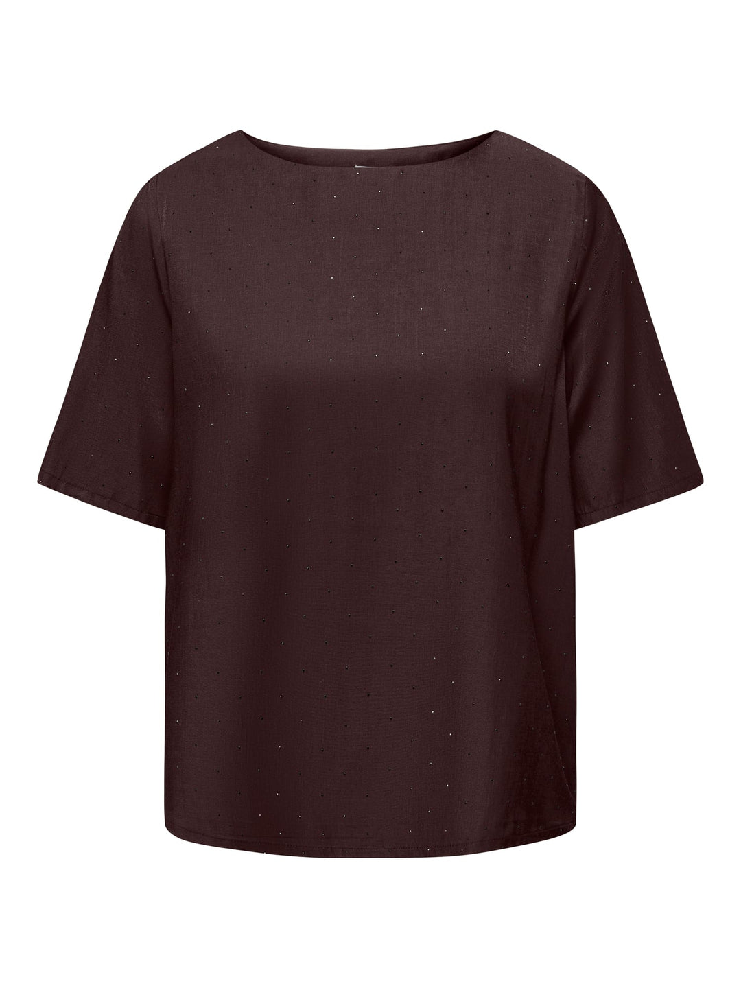 jacqueline de yong 15382849 Vilma t-shirt k/m bruin