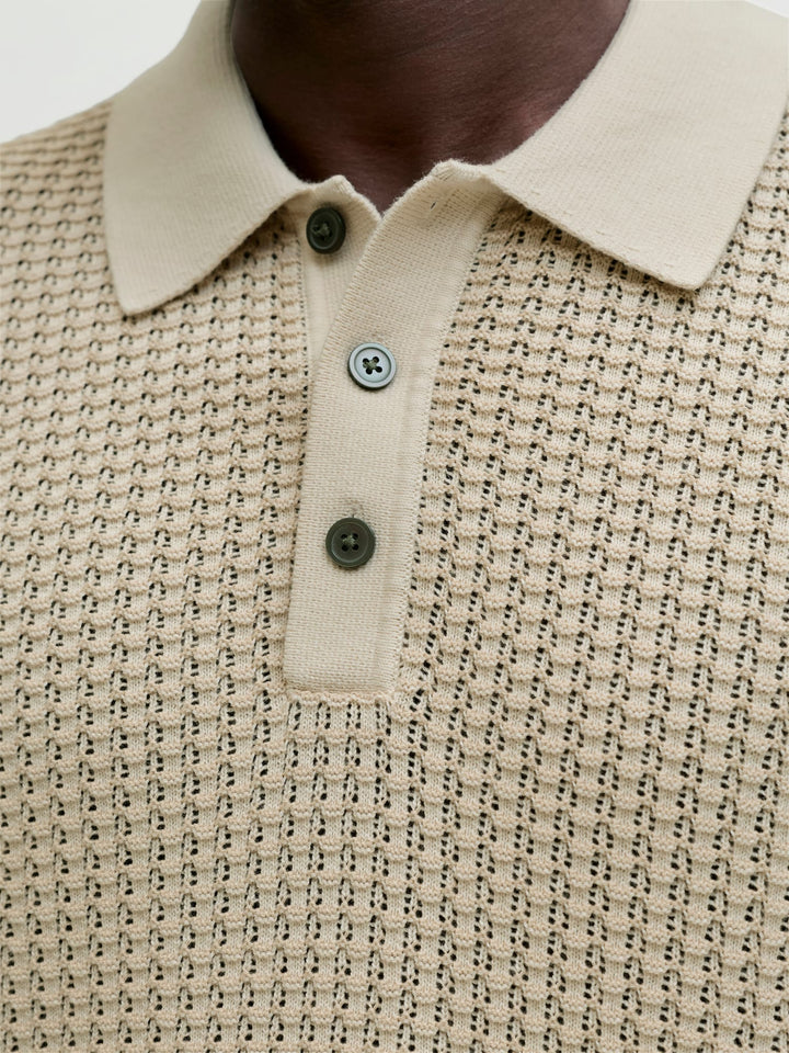 Jack & Jones 12291058 Blukingsley polo beige – heren