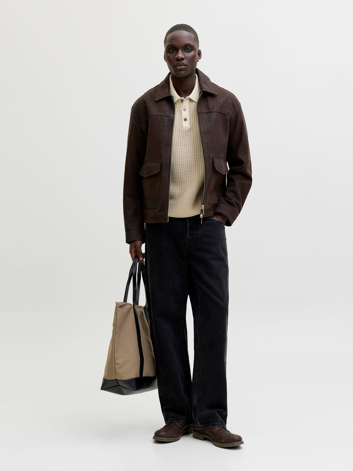 Jack & Jones Blukingsley polo beige – heren