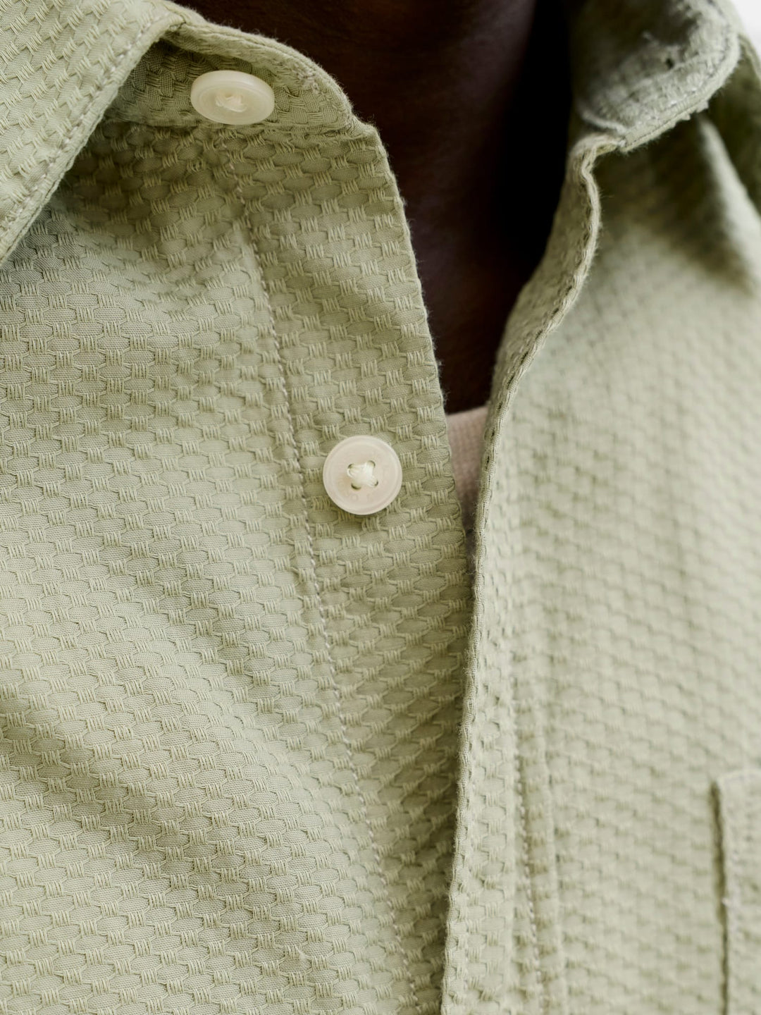 Jack & Jones nantucket overhemd l/m olijf – heren