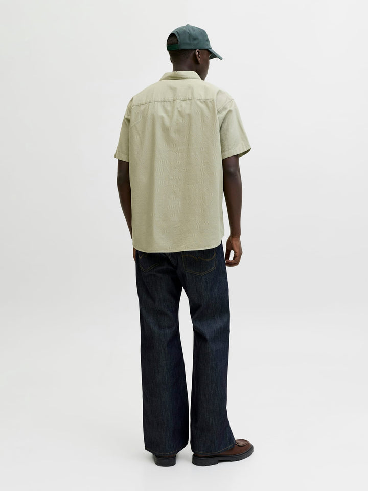 Jack & Jones nantucket overhemd l/m olijf – heren