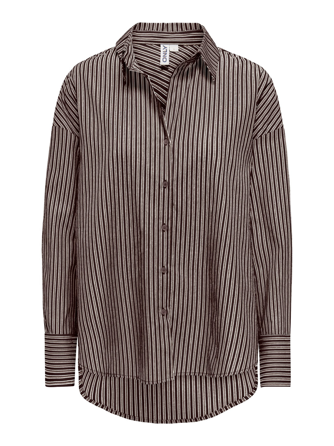 Only Oregon blouse bruin dessin – dames