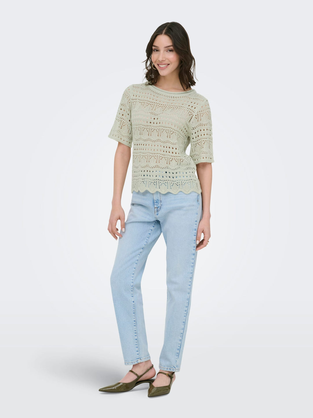 Jacqueline de Yong JDYSUN LAY pullover olijf – dames