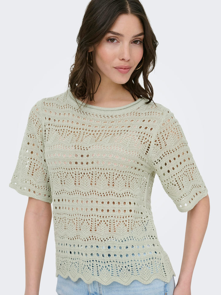 jacqueline de yong 15347239 Sun trui dames olijf