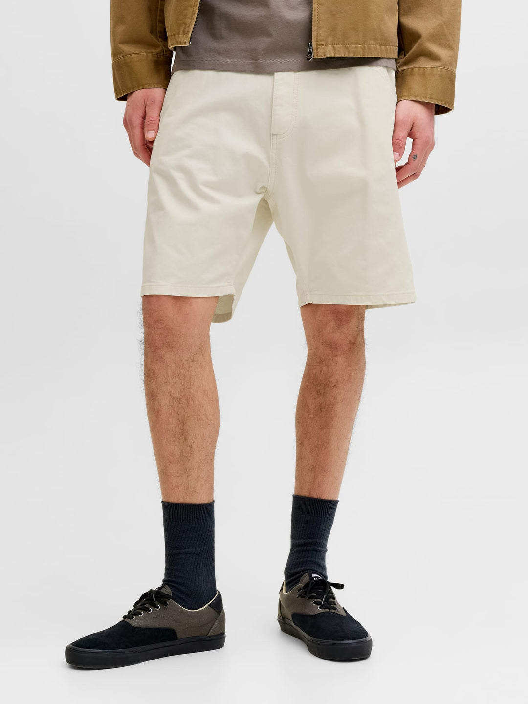 Jack & Jones short denim ecru – heren