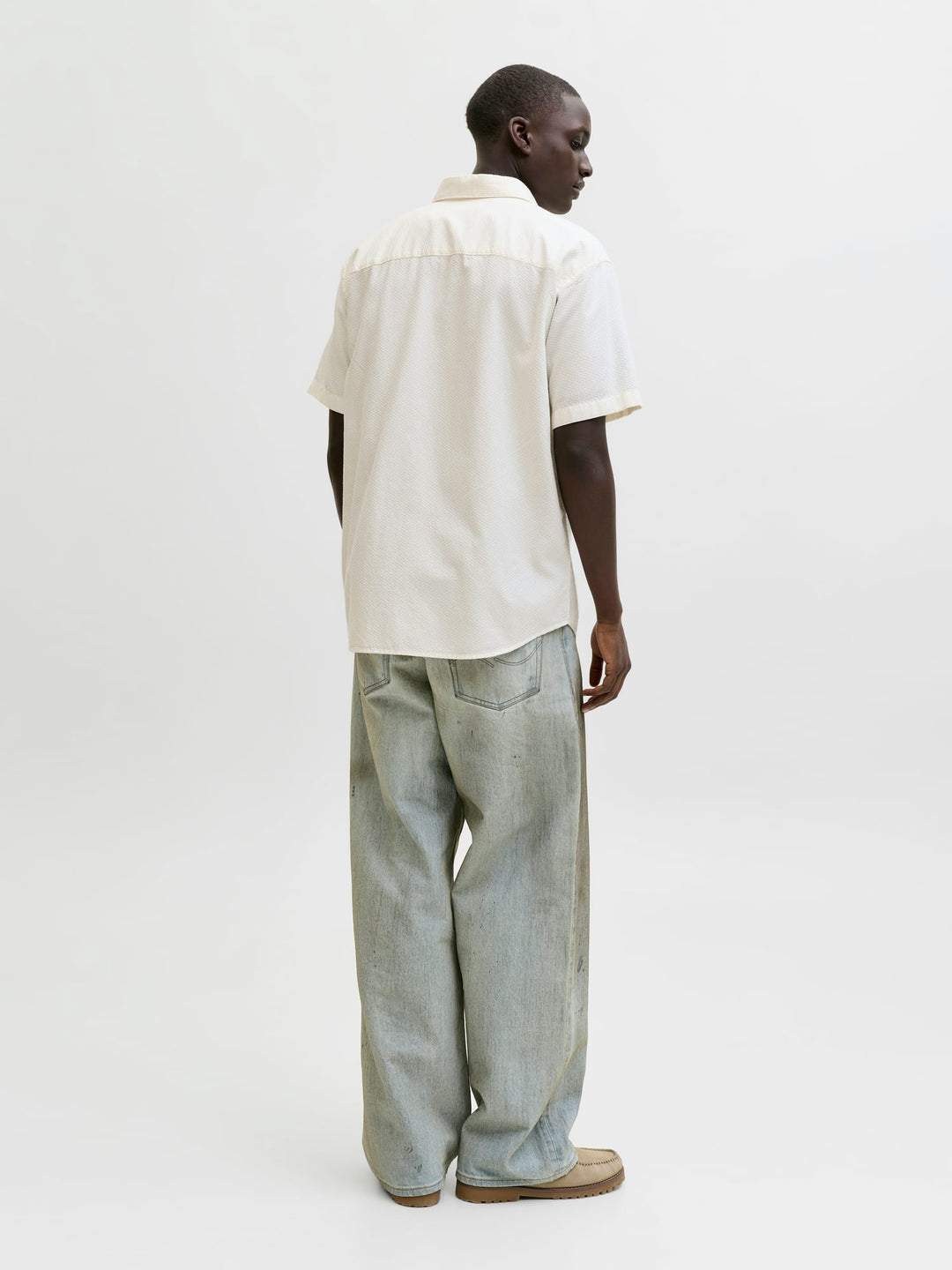 Jack & Jones Nantucket overhemd ecru – heren