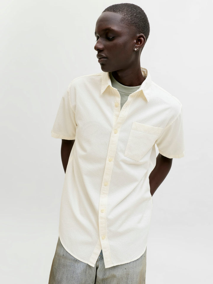 Jack & Jones Nantucket overhemd ecru – heren