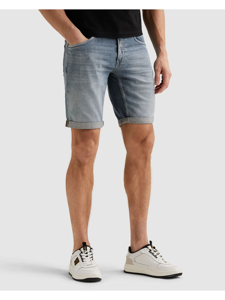 PME-Legend PSH165 short denim heren – blauw - Blue Denim