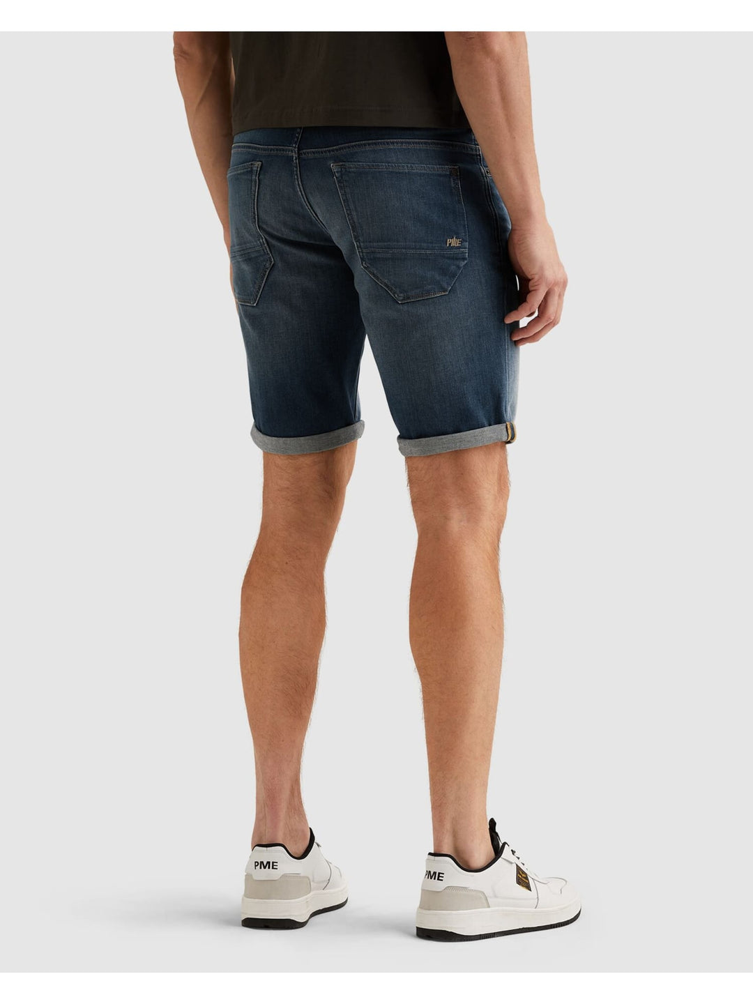 PME-Legend PSH165 short denim heren – blauw - Blue Denim